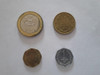 Lote De 4 Monedas Chilenas (100, 10, 5 Y 1 Peso). 0