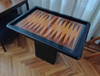 Mesa De Backgammon - Madera Laqueada 0