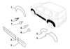 Moldura Guardabarros Delantero Derecho Fiat 0