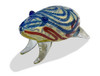 Pipa De Vidrio Pirex Decorativa Sapo Rana Colores Resistente 1