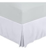 Utopia Bedding - Falda De Cama, Suave, Cuádruple, Plisado, C 0