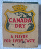 Antigua Caja De Fosforos Bebidas Canada Dry 2
