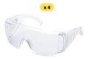 Kit 4 Óculos Proteção Químico Pintura Veneno Gases Ácidos 1