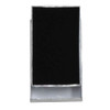 Novedad Personalizada Inicial De Acero Inoxidable Plata Geme 4