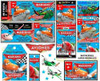 Kit Imprimible Aviones Planesinvitaciones Candy Bar Y Mas ! 1
