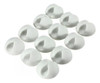 12pcs Cable Drop Clip Adhesivo Soporte Organizador Plomo Laz 0