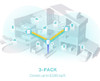 Access Point Tp-link Deco X50 (pack X3) | Ax3000, Wifi 6, Me 5