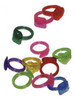 Pack Anillos Plásticos Diamante Cotillón 36 Unidades 2