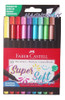 Marcadores Supersoft Faber Castell X10  Punta Pincel 0