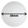 Kit 6 Bolas De Tenis De Mesa Branco 1