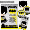 Kit Imprimible Batman Superhéroe Candy Bar Robin Spiderman 0