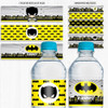Kit Imprimible Batman Superhéroe Candy Bar Robin Spiderman 3