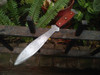 Antiguo Cuchillo De Lanzar Herder Solingen Carbono 1