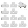 10pcs 4 10mm Sin Soldadura Carpintero T Conector De 5050 Rgb 0