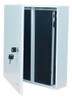 Rack Caixa Metálica Vertical Parede Dvr Fine Cftv Branco 3