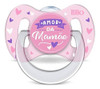 Chupeta Bico De Silicone Funny Amor 0m+ Rosa - Lillo 0