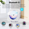 Reproductor Portátil Con Bluetooth, Altavoces Y Display Led 2