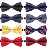 Ausky 8 Paquetes De Corbatas De Moño Elegantes Ajustables Pr 0