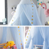 Toldo Mosquitero Para Cama De Ñiños Color Celeste 3