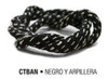 Cable Textil Decorativo Trefilight X Metro Negro Y Arpillera 0