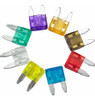 Kit X10 Blister Fusibles Mini Ficha X10 5a A 30a 2