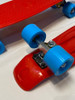 Skate Patineta Mini Longboard Plena Roja 1