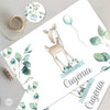 Kit Imprimible Ciervo Deer Acuarela Eucalipto Tukit 6