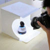 24cm Foto Estudio Tiro Llevó Iluminación Tienda Kit Portátil 2