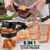 Procesadora Vegetales Cortador Alimentos Verduras Frutas 3