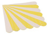 Servilletas A Rayas Amarillo Y Blanco 0
