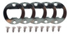 4 X 2-4 Pacotes Saca-rolhas Diy Resina De Cristal 4 Pcs 1