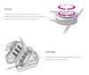 Kit Tablero De Dibujo Tecnico + Accesorios Dozent 50x60 4