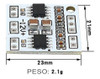 Modulo Amplificador De Audio Estereo 2 X 18w Mini Ns4110 4