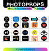 Kit Props Cartelitos Cumpleaños Para Imprimir 2