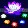 Luz Led De Flor De Loto Flotante Para Decorar Las Piscinas ® 3