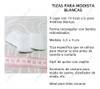 30 Tiza Modista Blanca Sastre Marcar Tela Ropa Costura Caja 2