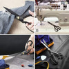 Bihrtc Professional 9 Inch Dressmaking Tailor Scissors Tijer 4