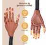 Mãos Especiais Para Prática De Unhas Com 100 Pontas 2