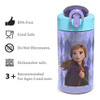 Zak Designs Disney Frozen 2 - Juego De Botellas De Agua Para 3