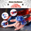 Kit C/ 2 Luva Homem Aranha Lança Teia Brinquedo Infantil 5