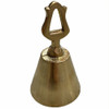 Campana Nautica De Mano De Bronce P/elementos De Seguridad 0