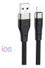 Cable Micro Usb Mallado Negro Ios 2