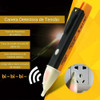 Kit Alicate Amperímetro Detector De Tensão Fase Caneta Teste 6