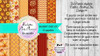 Papeles Digitales Fondos Shabby Chic Naranja Otoño E11 1