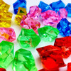 (h3a) Gemas Pedras Preciosas De Plástico Grãos De Gelo Color 5