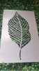 Stencil Hoja Decorativa 1