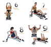 Banco Multifuncional + Pedalera Seven Pack Care Dif Musculos 5