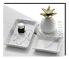 Socosy Anillo De Cerámica De Mármol Plato De La Joyería Del 2