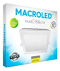 Embutido Cuadrado Blanco12w  Macroled - Pec12ww 3000k 1020lm 0