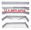Varal Magico 1,20 Metros 7 Varetas Aluminio 4 Varal Magico 1,20 Metros 7 Varetas Aluminio 4